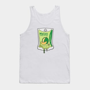 Aesthetic Korean Melon Milk IV Bag for medical and nursing students, nurses, doctors, and health workers who love milk Tank Top